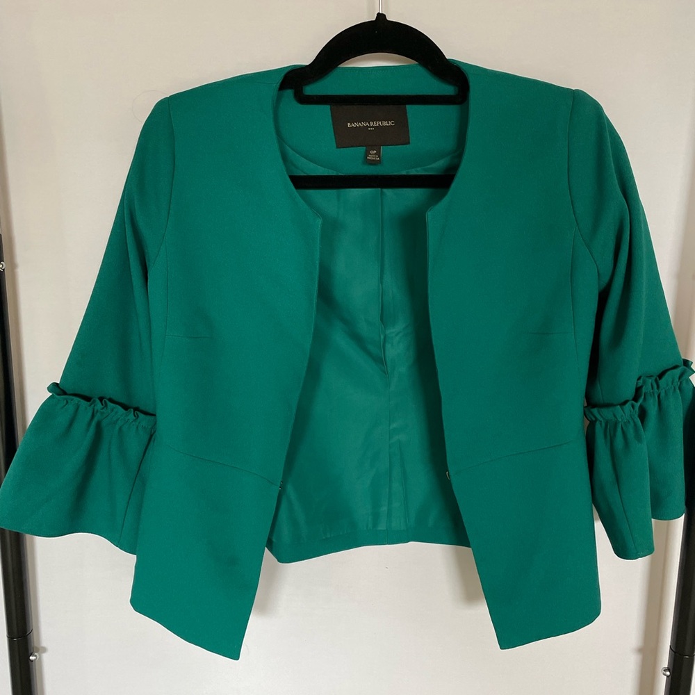 Banana Republic Women's Green Jacket